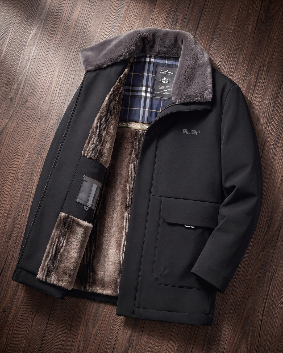 Simon Fleece-Lined Winter Jacket