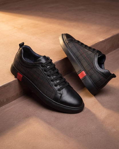Faux Leather Sneaker