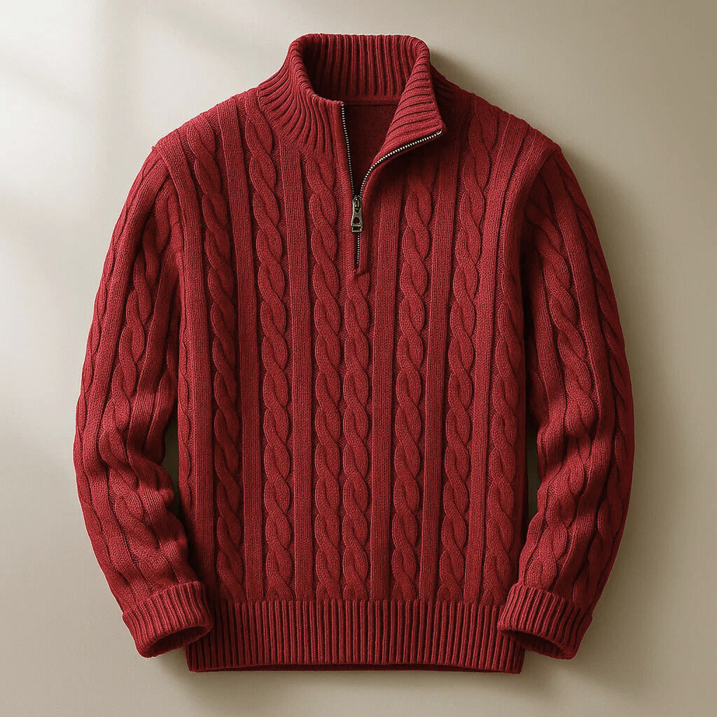 Camden Cable Quarter-Zip