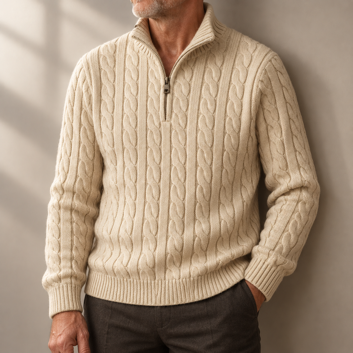 Camden Cable Quarter-Zip