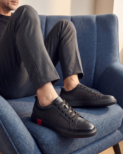 Faux Leather Sneaker