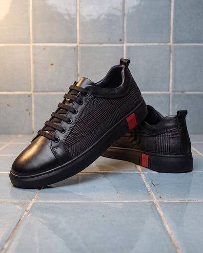 Faux Leather Sneaker