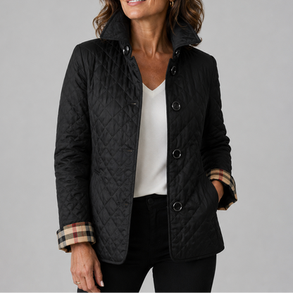 Marina | Lightweight Quilted Jacket with High Collar