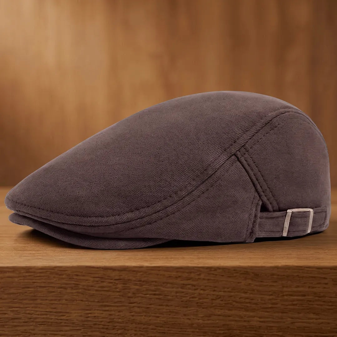 Classic Heather Flat Cap