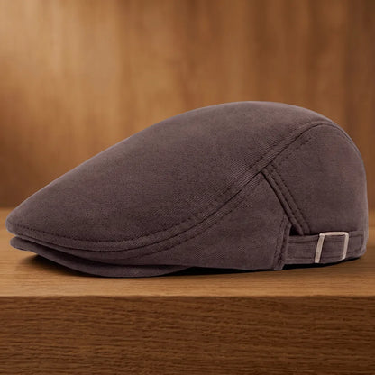 Classic Heather Flat Cap