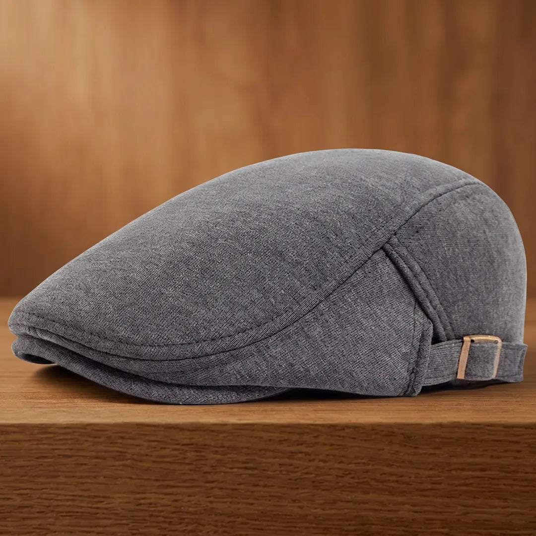Classic Heather Flat Cap