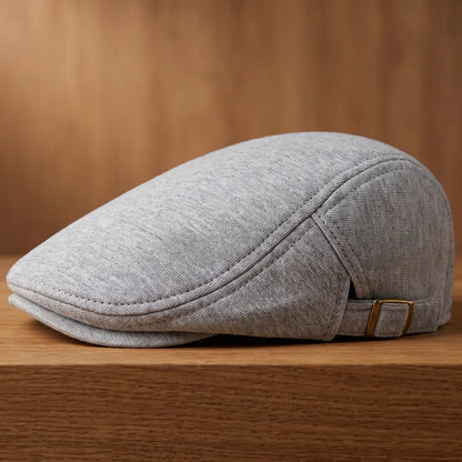 Classic Heather Flat Cap