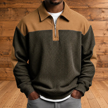 Brookfield Corduroy Quarter-Zip Pullover
