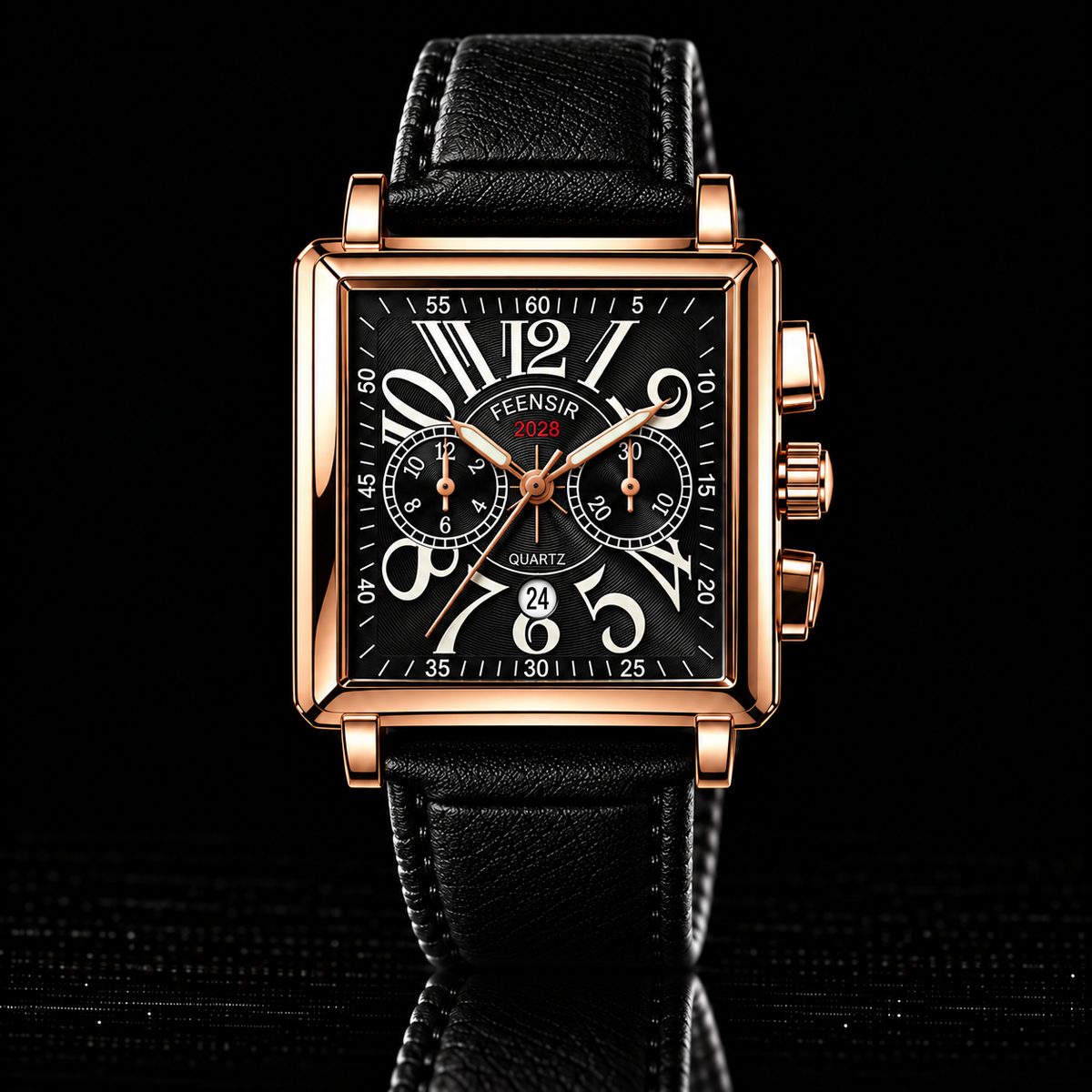 Benicio 44mm Quartz Dress Watch