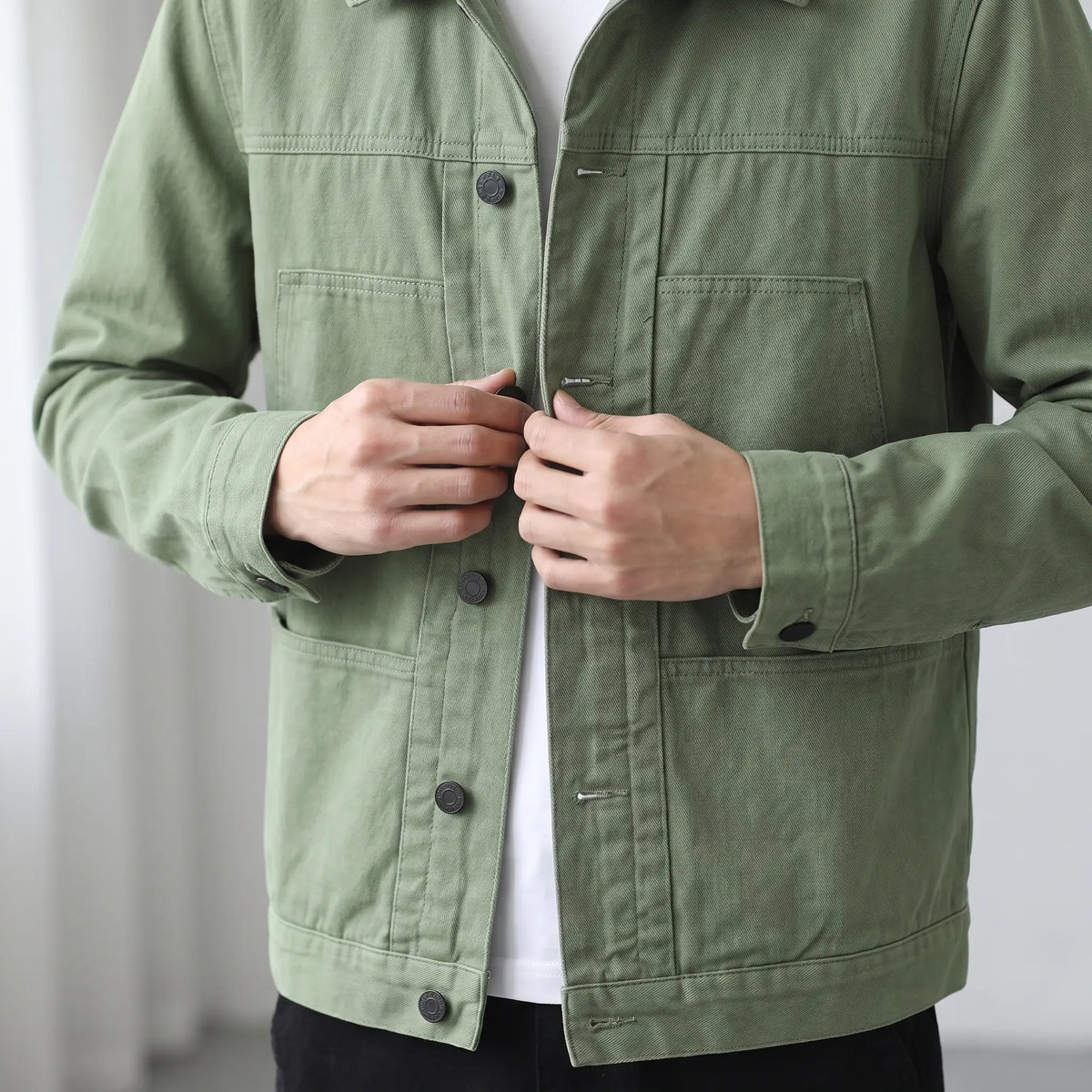 WASHED CHORE JACKET