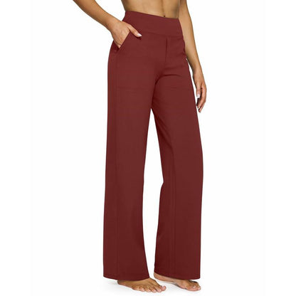 Women’s Wide-Leg Pants with Pockets