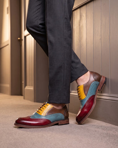 Leather Wingtip Brogue Oxford