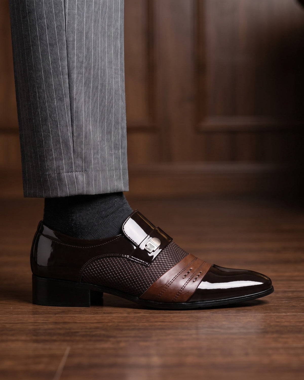Gualtiero Faux Leather Dress Shoes