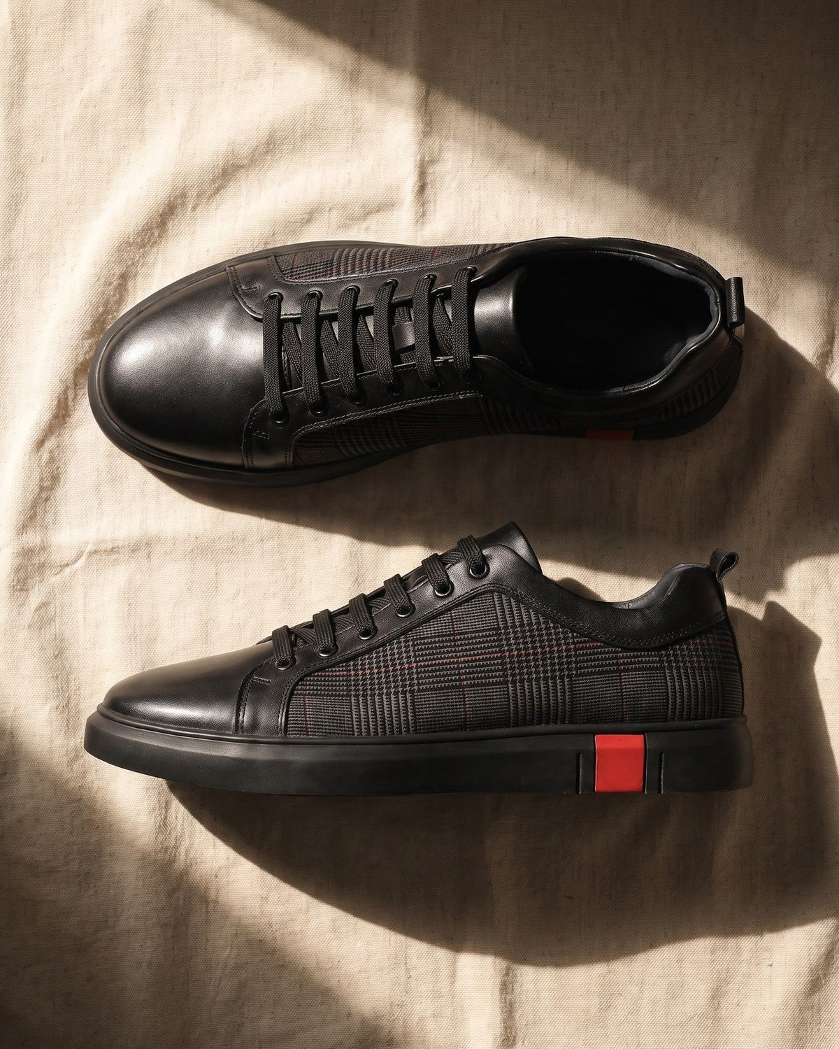 Faux Leather Sneaker