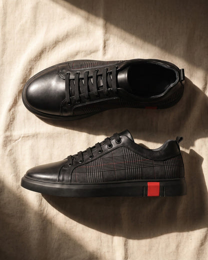 Faux Leather Sneaker