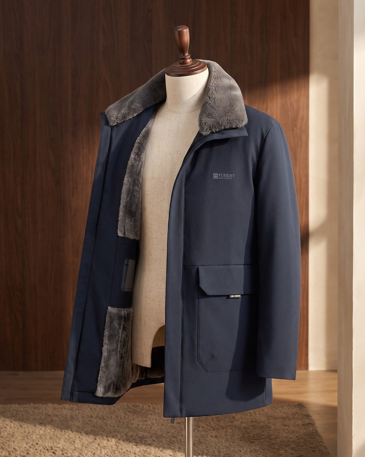 Simon Fleece-Lined Winter Jacket