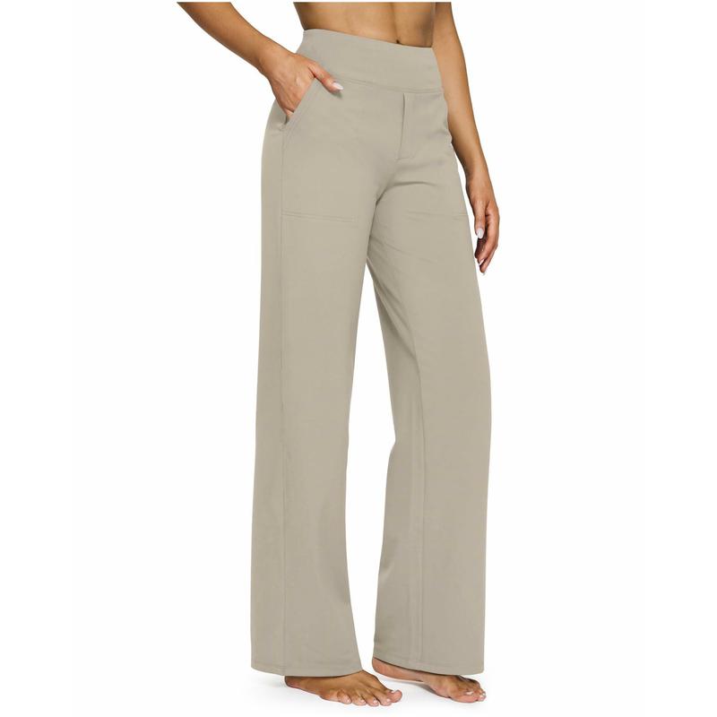 Women’s Wide-Leg Pants with Pockets
