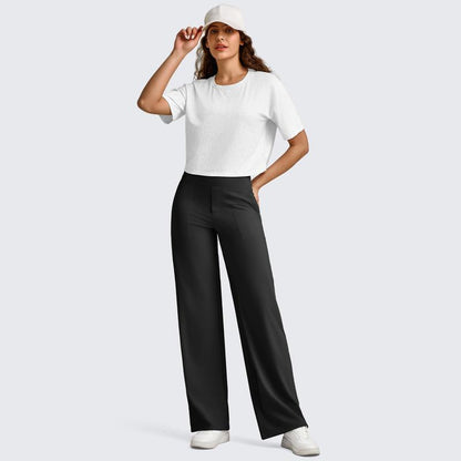Women’s Wide-Leg Pants with Pockets